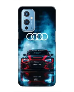Чохол для OnePlus 9 з картинкою «Audi Sport — неон»