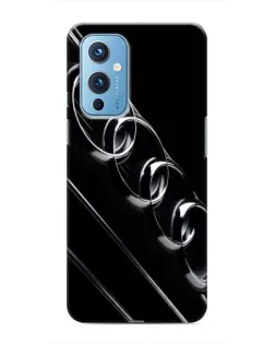 Чохол для OnePlus 9 з картинкою «Audi — абстрактні кільця»
