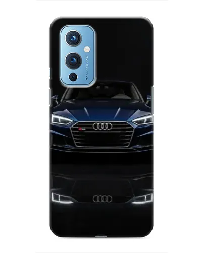 Чохол для OnePlus 9 з картинкою «Audi — нічне відображення» Чохол для OnePlus 9 з картинкою «Audi — нічне відображення»