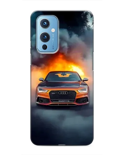 Чохол для OnePlus 9 з картинкою «Audi у вогняному диму» Чохол для OnePlus 9 з картинкою «Audi у вогняному диму»