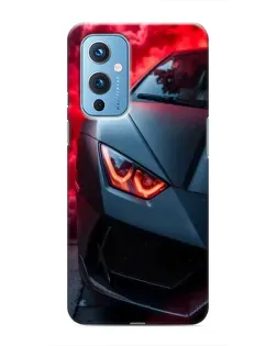 Чохол для OnePlus 9 з картинкою «Lamborghini червоне сяйво»