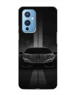 Чохол для OnePlus 9 з картинкою «Lamborghini симетрія доріг»