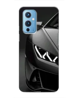 Чохол для OnePlus 9 з картинкою «Lamborghini фари деталізація»