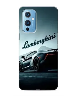 Чохол для OnePlus 9 з картинкою «Класичний Lamborghini надпис»