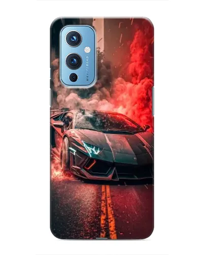 Чохол для OnePlus 9 з картинкою «Lamborghini червоний дим» Чохол для OnePlus 9 з картинкою «Lamborghini червоний дим»