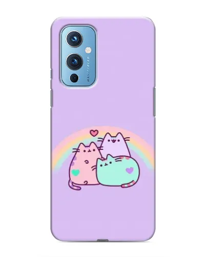 Чохол для OnePlus 9 з картинкою «Веселкові Пушини» Чохол для OnePlus 9 з картинкою «Веселкові Пушини»