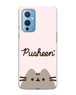 Чохол для OnePlus 9 з картинкою «Pusheen логотип»