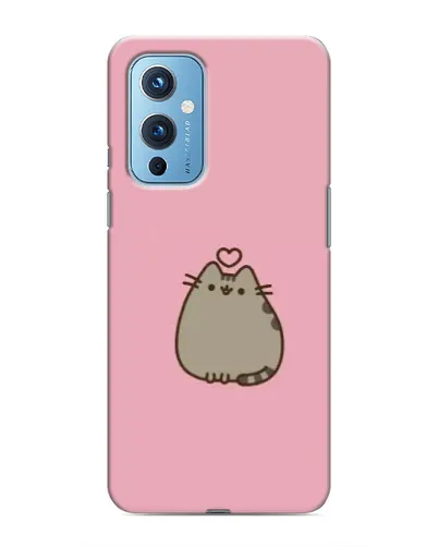Чохол для OnePlus 9 з картинкою «Pusheen серце» Чохол для OnePlus 9 з картинкою «Pusheen серце»