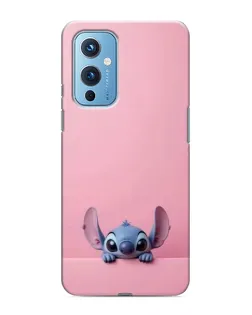 Чехол для OnePlus 9 с картинкой «Stitch выглядывает» Чехол для OnePlus 9 с картинкой «Stitch выглядывает»