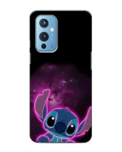 Чехол для OnePlus 9 с картинкой «Неоновый Stitch» Чехол для OnePlus 9 с картинкой «Неоновый Stitch»