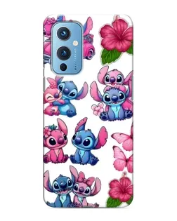 Чехол для OnePlus 9 с картинкой «Стикеры Stitch и Angel» Чехол для OnePlus 9 с картинкой «Стикеры Stitch и Angel»