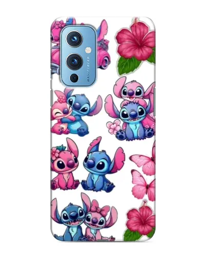 Чехол для OnePlus 9 с картинкой «Стикеры Stitch и Angel» Чехол для OnePlus 9 с картинкой «Стикеры Stitch и Angel»