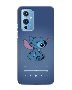 Чехол для OnePlus 9 с картинкой «Музыкальный Stitch» Чехол для OnePlus 9 с картинкой «Музыкальный Stitch»