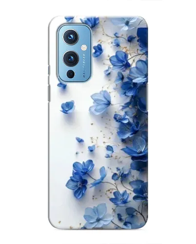 Чехол для OnePlus 9 с картинкой «Голубой цветочный каскад» Чехол для OnePlus 9 с картинкой «Голубой цветочный каскад»