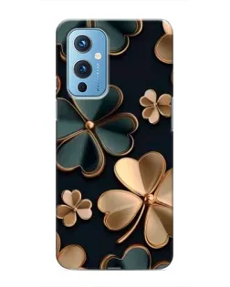 Чехол для OnePlus 9 с картинкой «Клевер в золоте» Чехол для OnePlus 9 с картинкой «Клевер в золоте»