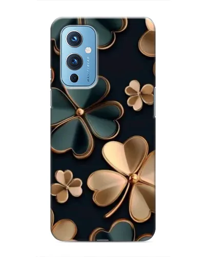 Чехол для OnePlus 9 с картинкой «Клевер в золоте» Чехол для OnePlus 9 с картинкой «Клевер в золоте»