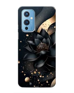 Чехол для OnePlus 9 с картинкой «Черный лотос» Чехол для OnePlus 9 с картинкой «Черный лотос»