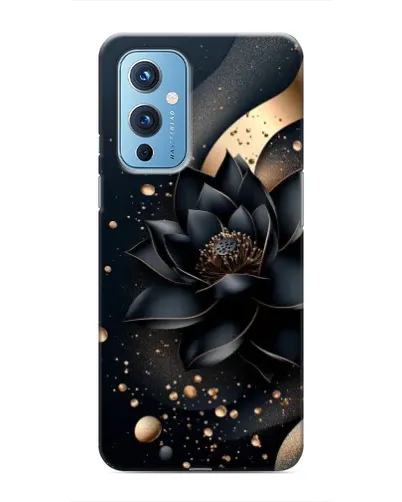 Чехол для OnePlus 9 с картинкой «Черный лотос» Чехол для OnePlus 9 с картинкой «Черный лотос»