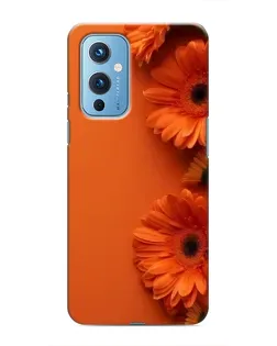 Чехол для OnePlus 9 с картинкой «Оранжевые герберы» Чехол для OnePlus 9 с картинкой «Оранжевые герберы»