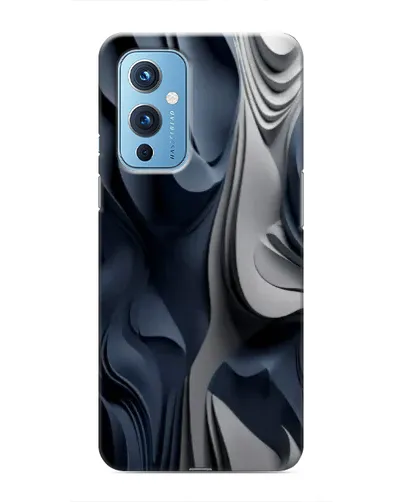 Чохол для OnePlus 9 з картинкою «Об'ємні сині складки» Чохол для OnePlus 9 з картинкою «Об'ємні сині складки»