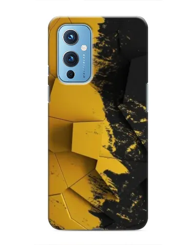 Чохол для OnePlus 9 з картинкою «Золоті уламки геометрії» Чохол для OnePlus 9 з картинкою «Золоті уламки геометрії»