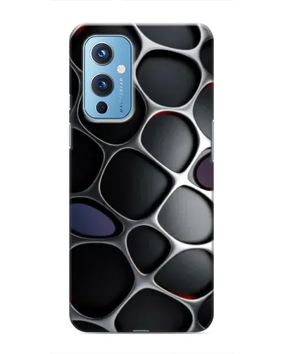 Чохол для OnePlus 9 з картинкою «Об'ємна темна решітка» Чохол для OnePlus 9 з картинкою «Об'ємна темна решітка»