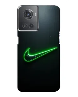 Чохол для OnePlus ACE (10R) з картинкою «Неоновий контур Nike» Чохол для OnePlus ACE (10R) з картинкою «Неоновий контур Nike»