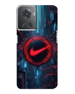 Чохол для OnePlus ACE (10R) з картинкою «Техногенний стиль Nike» Чохол для OnePlus ACE (10R) з картинкою «Техногенний стиль Nike»