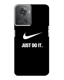 Чохол для OnePlus ACE (10R) з картинкою «Класичний принт Nike» Чохол для OnePlus ACE (10R) з картинкою «Класичний принт Nike»