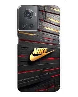 Чохол для OnePlus ACE (10R) з картинкою «Золотий Nike на металі» Чохол для OnePlus ACE (10R) з картинкою «Золотий Nike на металі»