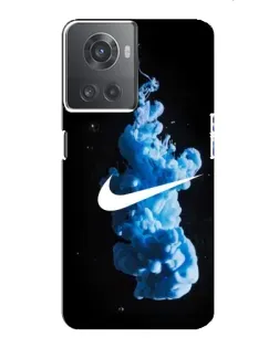 Чохол для OnePlus ACE (10R) з картинкою «Nike та синій дим» Чохол для OnePlus ACE (10R) з картинкою «Nike та синій дим»