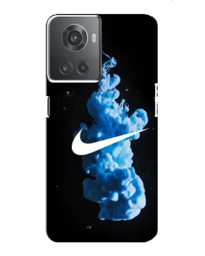 Чохол для OnePlus ACE (10R) з картинкою «Nike та синій дим» Чохол для OnePlus ACE (10R) з картинкою «Nike та синій дим»