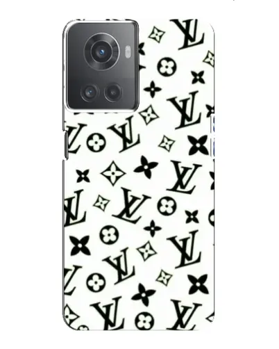 Чехол для OnePlus ACE (10R) с картинкой «Монохромный хаос LV» Чехол для OnePlus ACE (10R) с картинкой «Монохромный хаос LV»