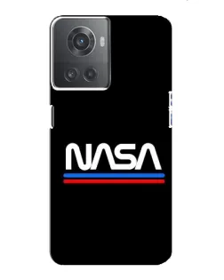 Чохол для OnePlus ACE (10R) з картинкою «NASA — класика Red Blue» Чохол для OnePlus ACE (10R) з картинкою «NASA — класика Red Blue»