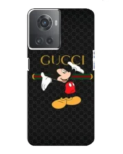 Чохол для OnePlus ACE (10R) з картинкою «Міккі Маус Gucci»