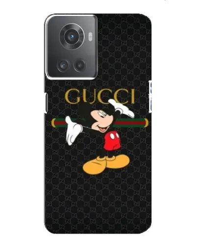 Чехол для OnePlus ACE (10R) с картинкой «Микки Маус Gucci»