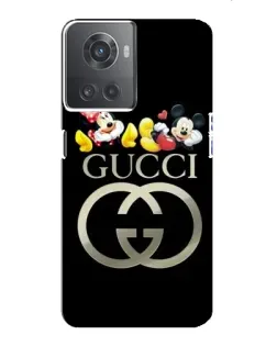 Чохол для OnePlus ACE (10R) з картинкою «Gucci — герої Disney»