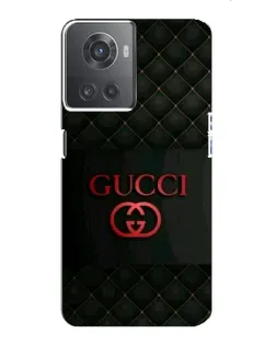 Чохол для OnePlus ACE (10R) з картинкою «Gucci — стьобаний чорний»