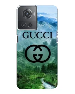 Чохол для OnePlus ACE (10R) з картинкою «Gucci — гірський пейзаж»