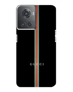 Чохол для OnePlus ACE (10R) з картинкою «Gucci — строга лінія»