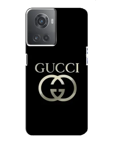 Чехол для OnePlus ACE (10R) с картинкой «Gucci — золото на черном» Чехол для OnePlus ACE (10R) с картинкой «Gucci — золото на черном»