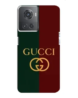 Чохол для OnePlus ACE (10R) з картинкою «Gucci — темно-зелений градієнт»