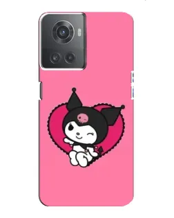 Чехол для OnePlus ACE (10R) с картинкой «Kuromi — любовь в сердце» Чехол для OnePlus ACE (10R) с картинкой «Kuromi — любовь в сердце»