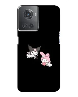 Чехол для OnePlus ACE (10R) с картинкой «My Melody и Kuromi» Чехол для OnePlus ACE (10R) с картинкой «My Melody и Kuromi»