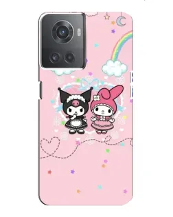 Чехол для OnePlus ACE (10R) с картинкой «My Melody и Kuromi» Чехол для OnePlus ACE (10R) с картинкой «My Melody и Kuromi»