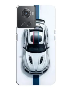 Чехол для OnePlus ACE (10R) с картинкой «Вид сверху — BMW M»