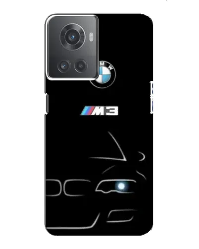 Чехол для OnePlus ACE (10R) с картинкой «Минималистичный принт BMW M3»