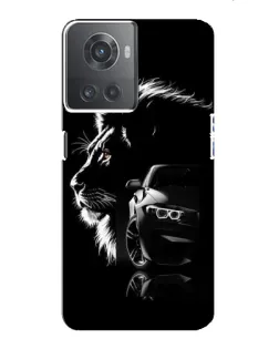 Чехол для OnePlus ACE (10R) с картинкой «BMW и лев» Чехол для OnePlus ACE (10R) с картинкой «BMW и лев»