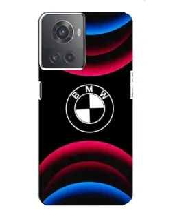 Чехол для OnePlus ACE (10R) с картинкой «Логотип BMW и неоновые дуги» Чехол для OnePlus ACE (10R) с картинкой «Логотип BMW и неоновые дуги»