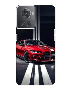 Чехол для OnePlus ACE (10R) с картинкой «Красная BMW на дороге» Чехол для OnePlus ACE (10R) с картинкой «Красная BMW на дороге»